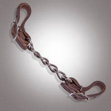 Load image into Gallery viewer, Heavy Link Curb Chain - Leather
