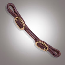 Load image into Gallery viewer, Snaffle Bit Leather Curb
